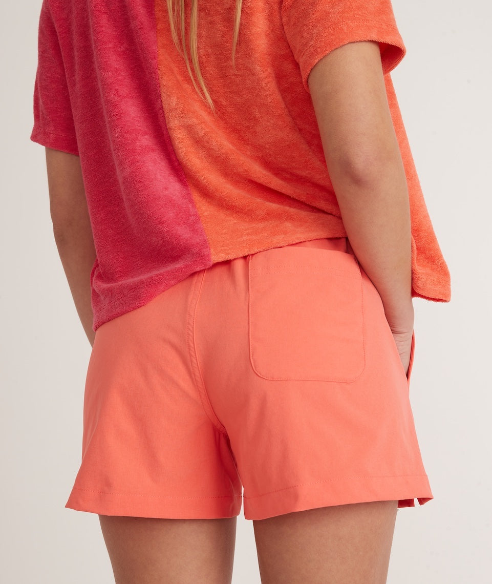 Canyon Sport Short in Hot Layer – Marine Coral