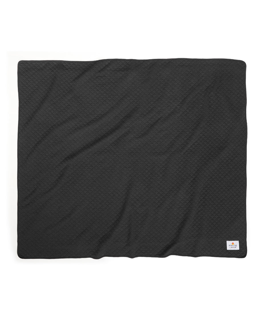 Corbet Blanket in Charcoal