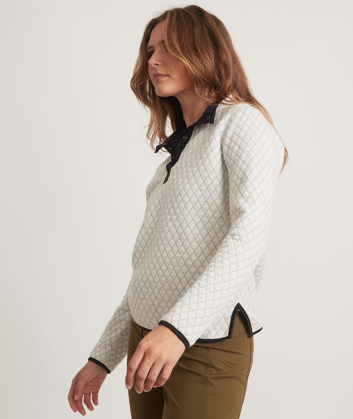 Corbet Quilted Reversible Pullover – Marine Layer