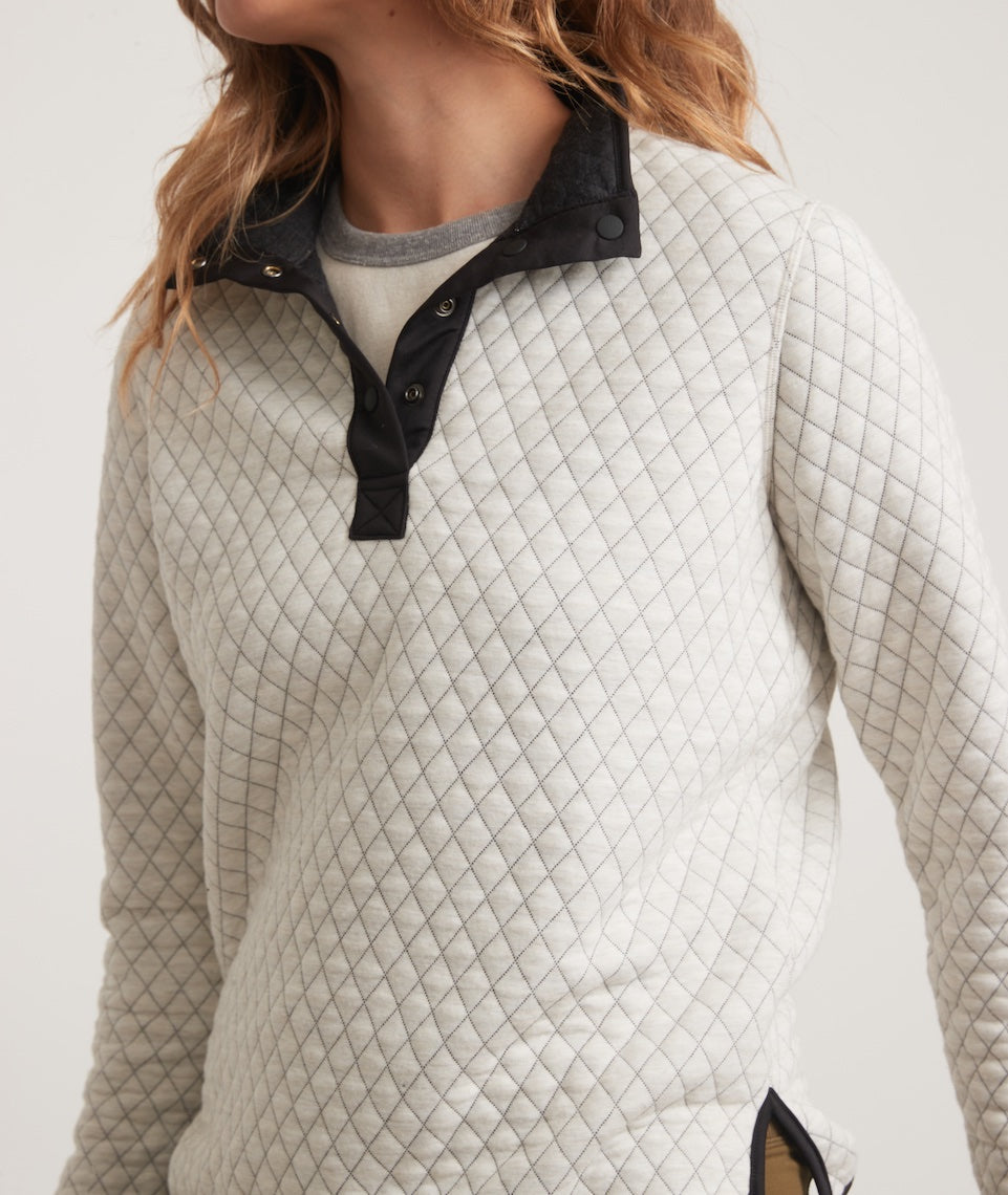 Corbet Quilted Reversible Pullover – Marine Layer