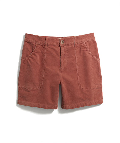 6" Dominic Cord Short in Mahagony
