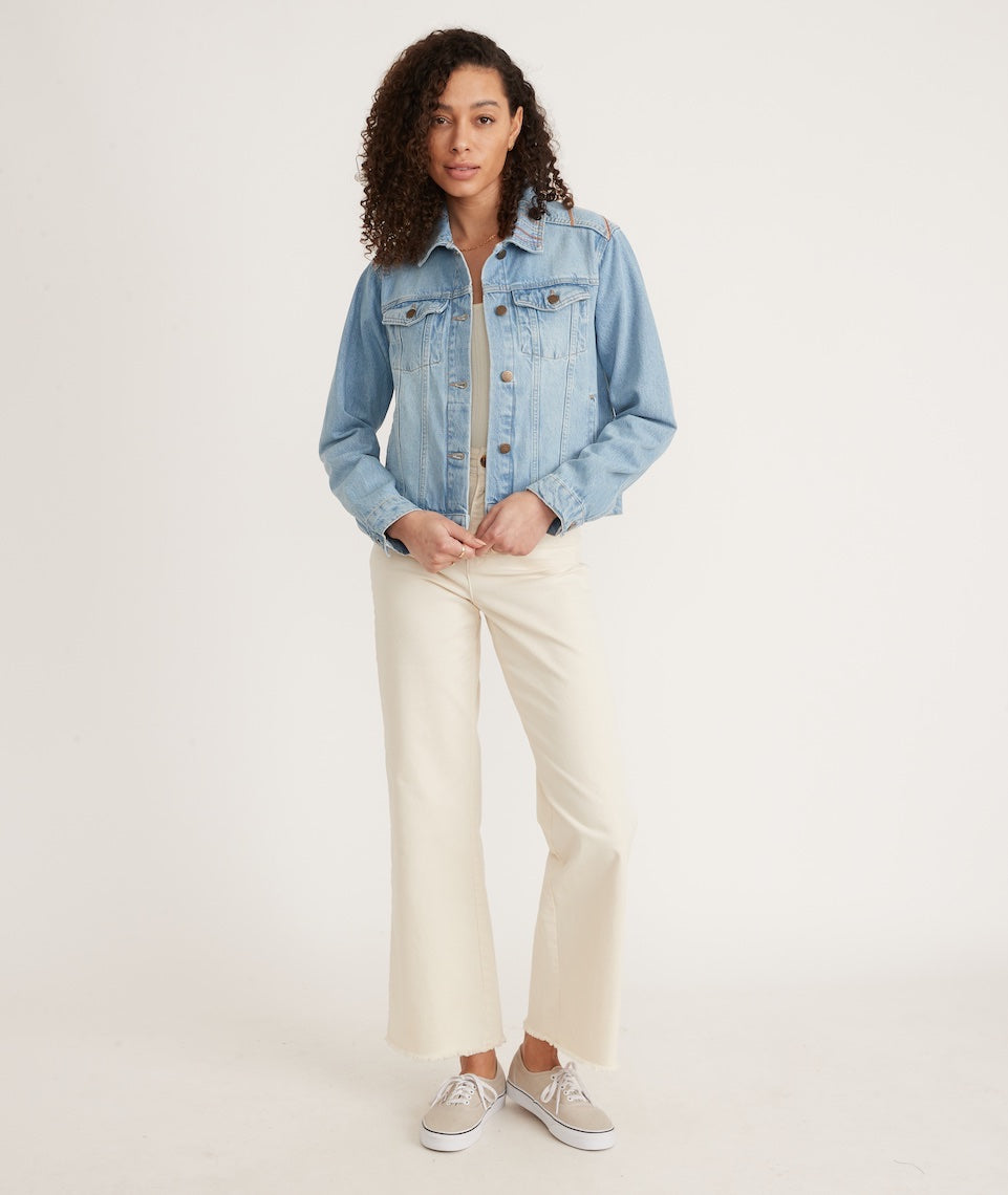 Marine layer online denim jacket