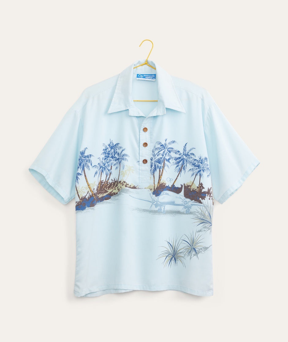 The Cardif OP Palm Print Popover