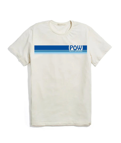 POW Unisex Giving Tee in Natural
