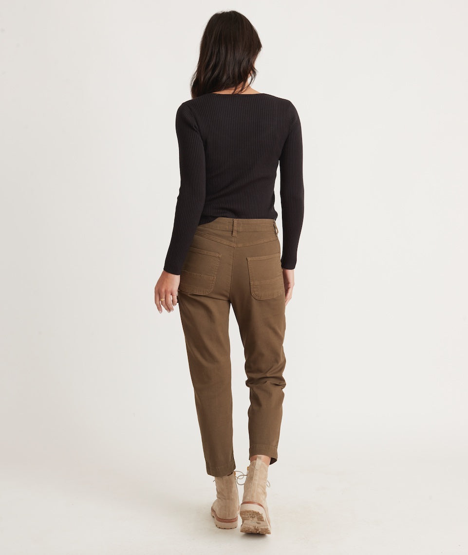Cropped utility pants hotsell