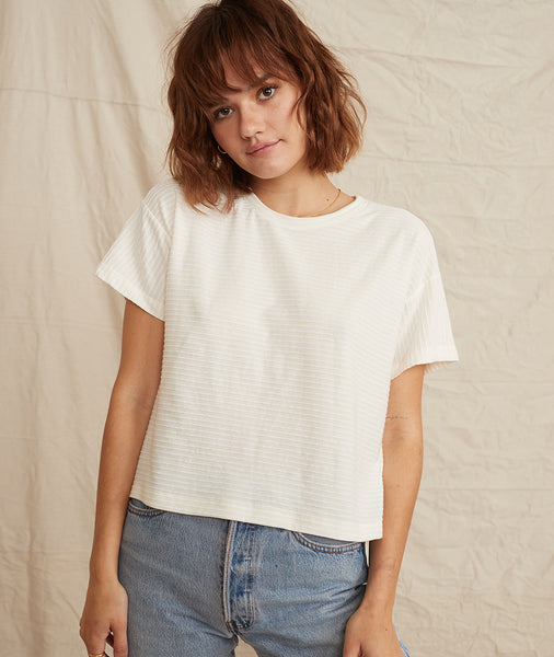 Lydia Top in Off White – Marine Layer