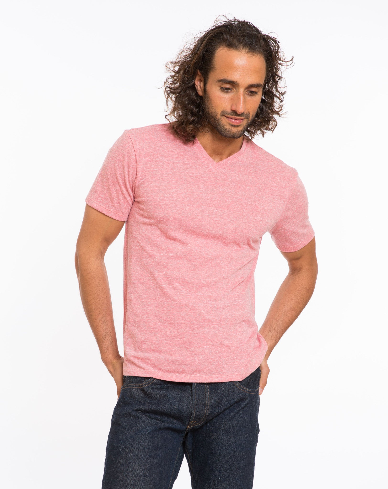 Tri-Blend V-neck
