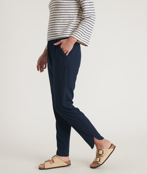 Re-Spun Tall and Petite Allison Pant in Navy