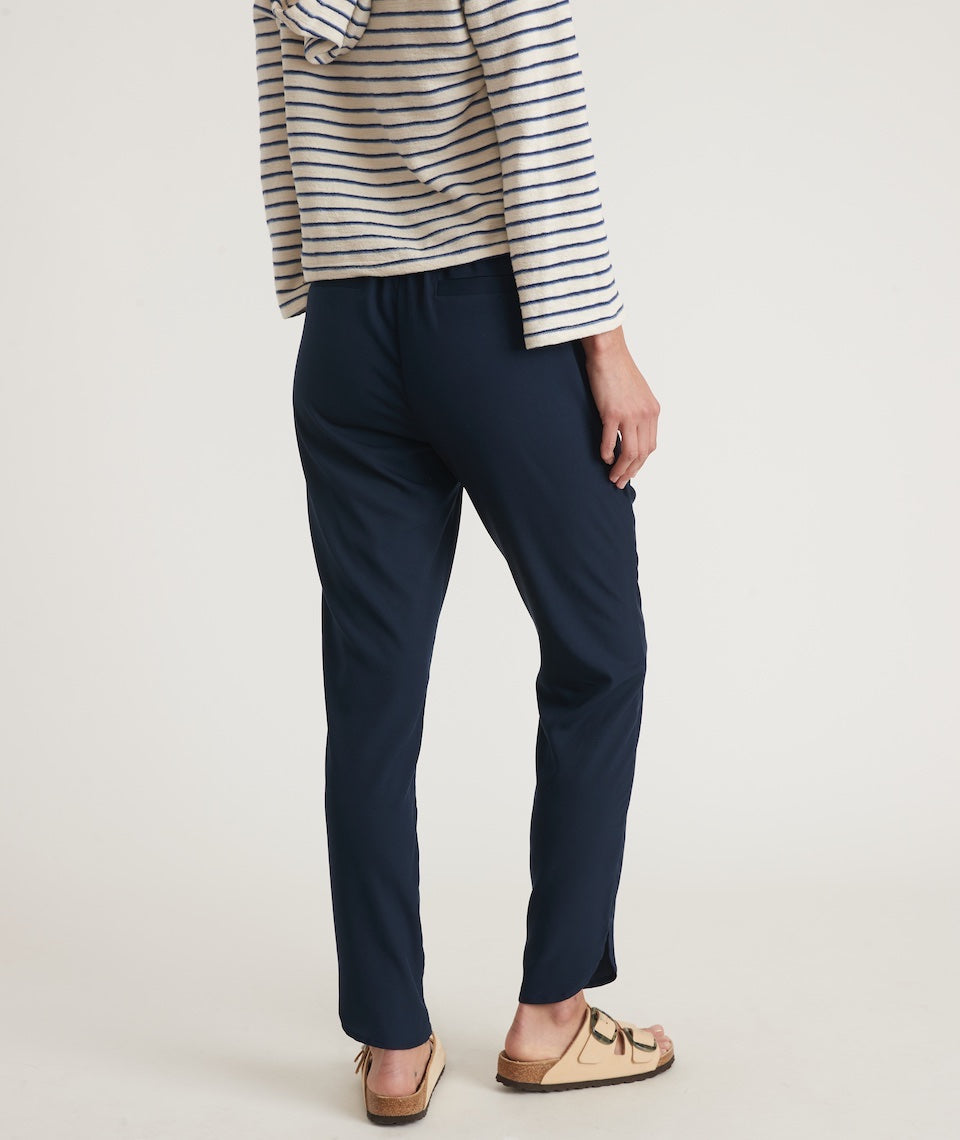 Re-Spun Tall and Petite Allison in Marine – Navy Pant Layer