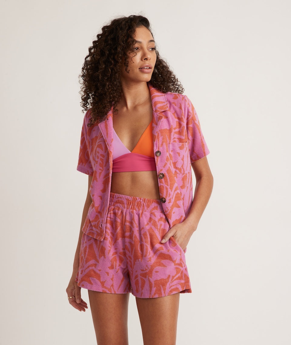 Floral adidas cheap shorts set