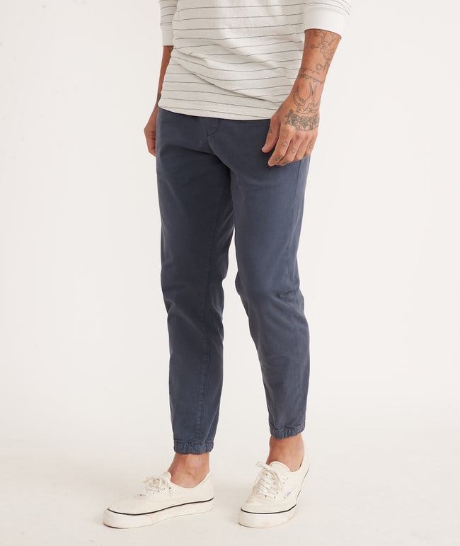 Saturday Jogger Slim Fit in Faded Navy – Marine Layer
