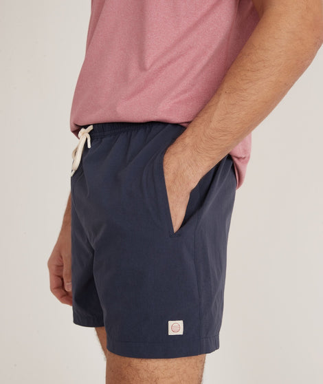 5" Saturday Sport Short in Mood Indigo