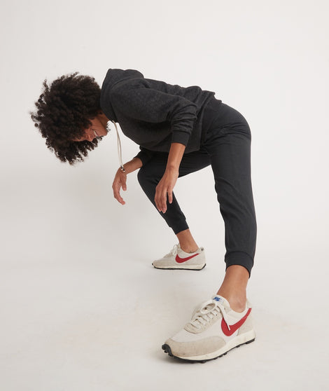 Reese Sport Jogger in Jet Black Heather