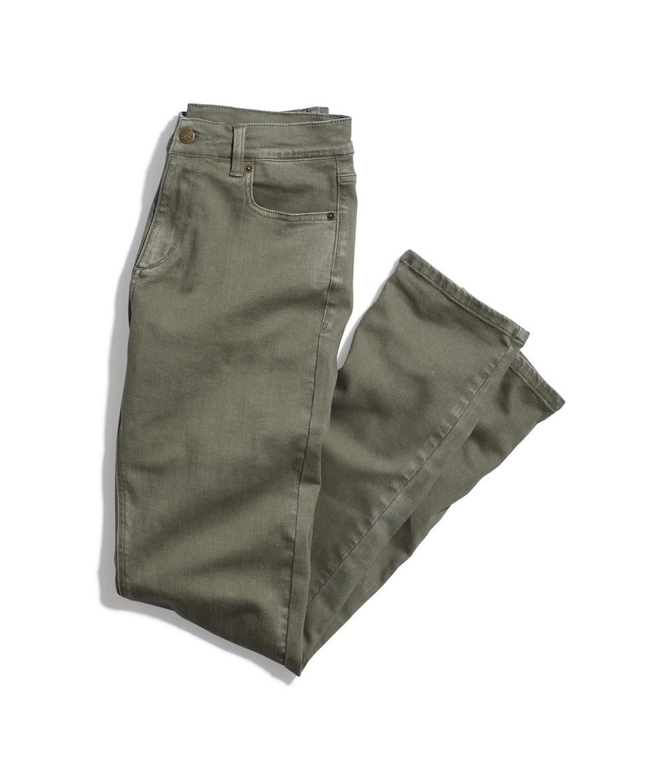 5 Pocket Pant Slim Fit in Faded Olive