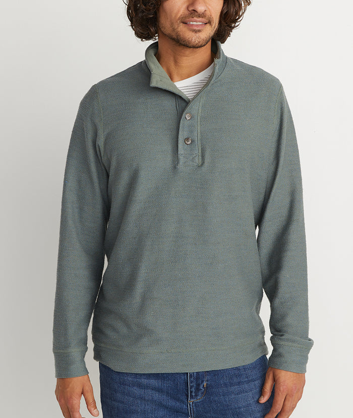Clayton Pullover in Agave Green – Marine Layer