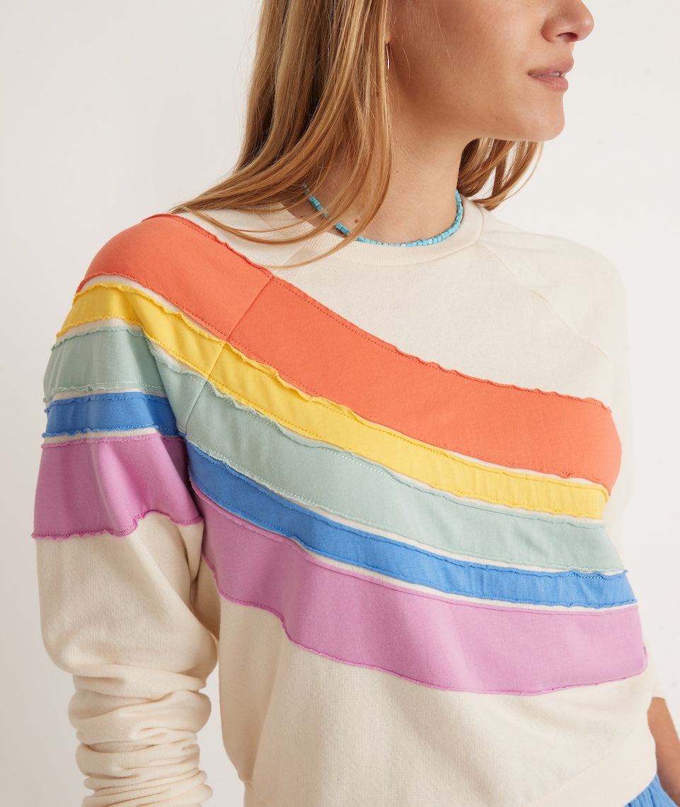 Vintage rainbow sweatshirt best sale