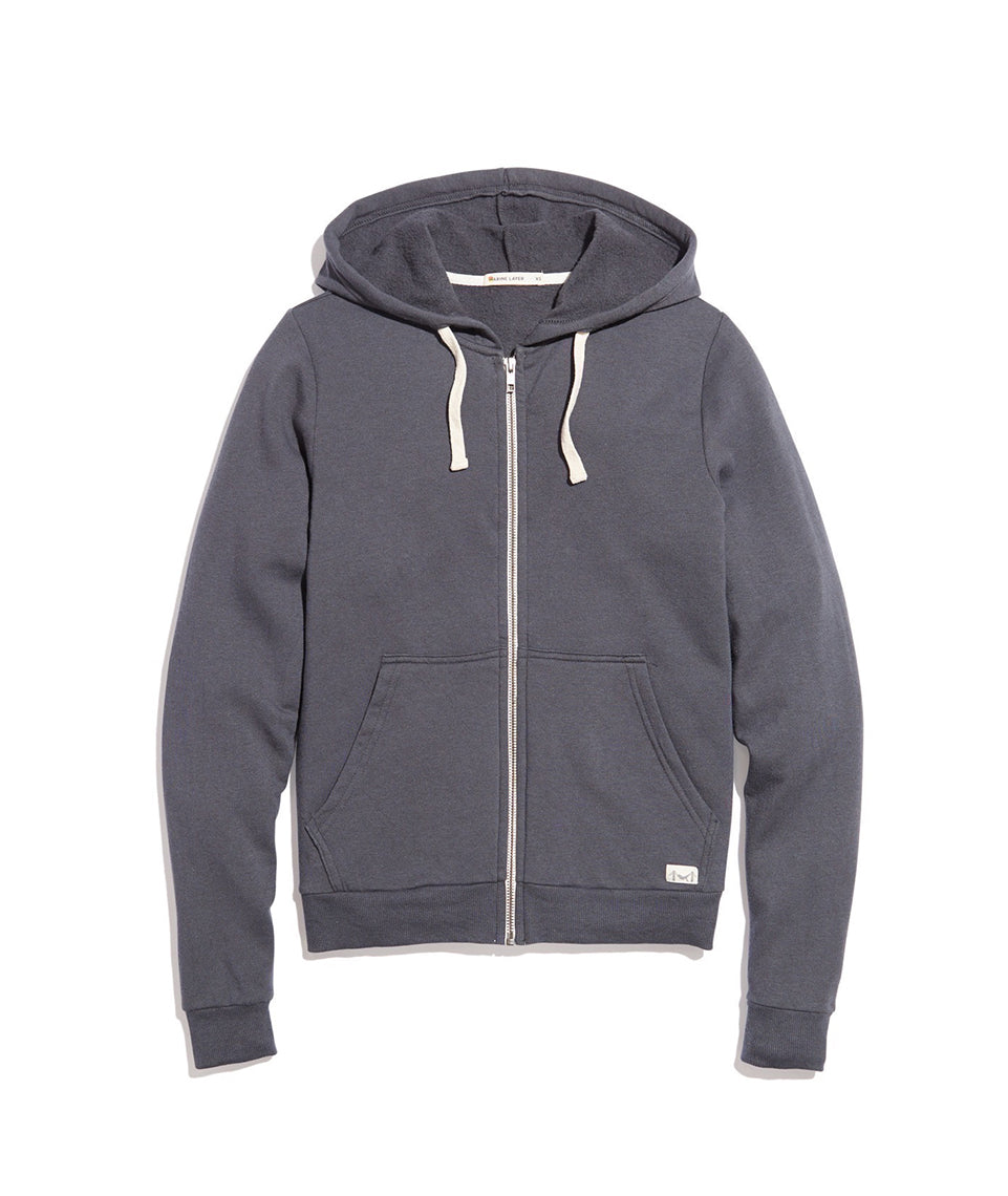 Women's Afternoon Hoodie in Faded Navy – Marine Layer