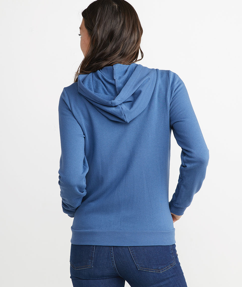 Women's Afternoon Hoodie in Faded Navy – Marine Layer