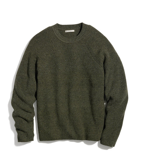 Coleman Crewneck Sweater in Thyme Heather
