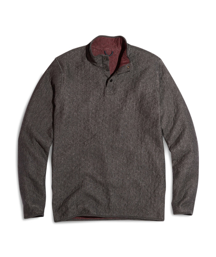Reversible Corbet in Port Royal/Charcoal – Marine Layer