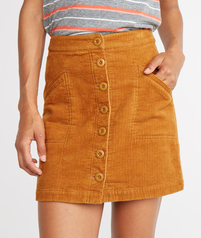 Maxine Mini Skirt in Cathay Spice – Marine Layer