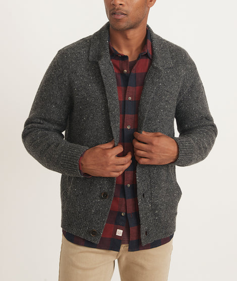 Parker Cardigan in Soot