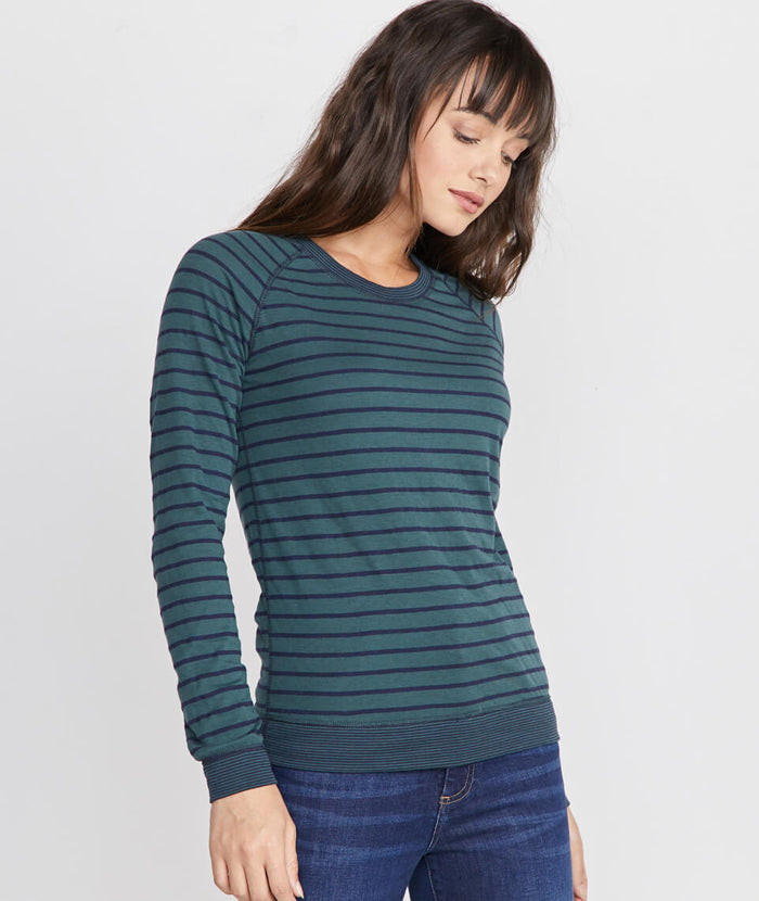 Reversible Raglan in Pine Grove/Navy – Marine Layer