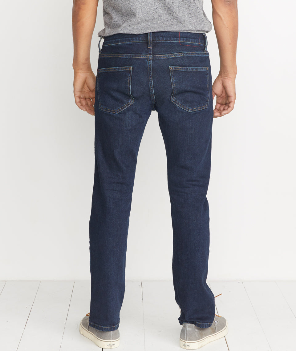 Original Slim Fit Jean in Dark Indigo Wash – Marine Layer