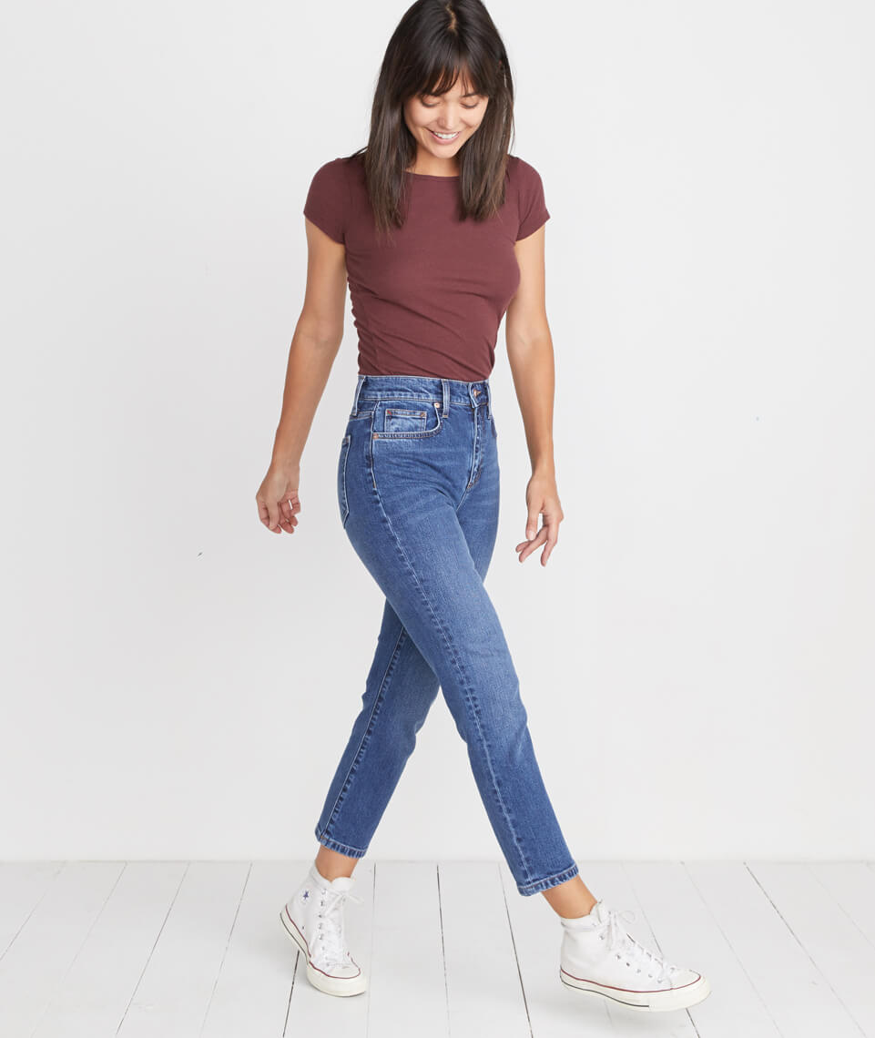 Jeans online marine straight